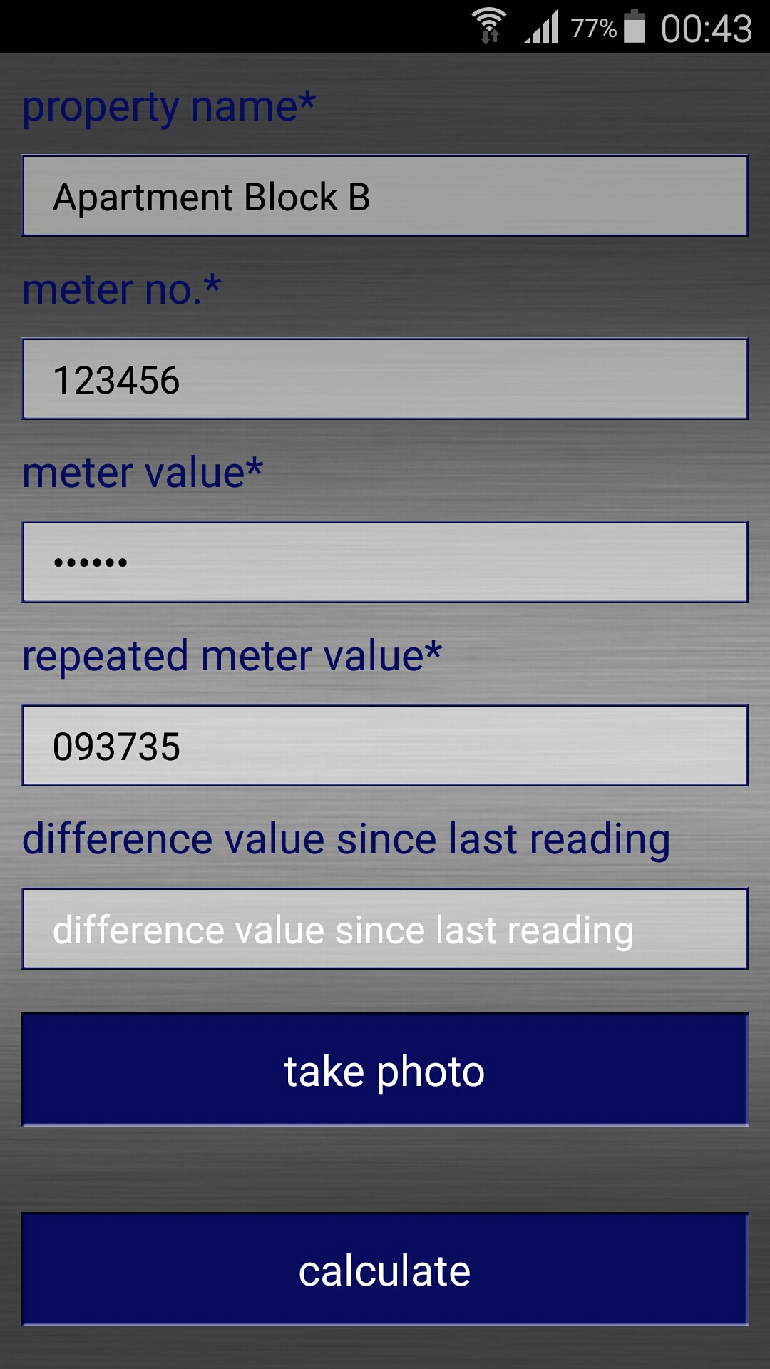 Electric Meter Reading Monitor Consumption Android App ginstr