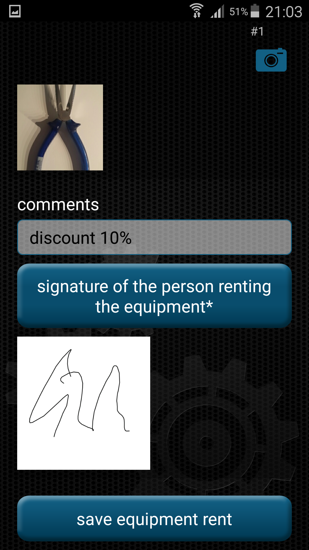 Equipment Manager | Efficiency in hire processes - Android App | ginstr ...