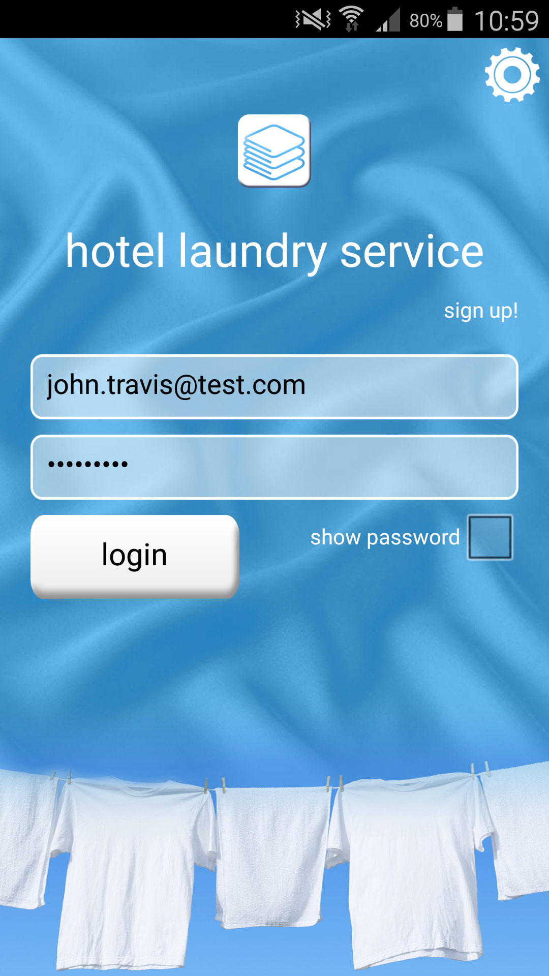 Hotel Laundry Service Keep track of laundry servicesAndroid App