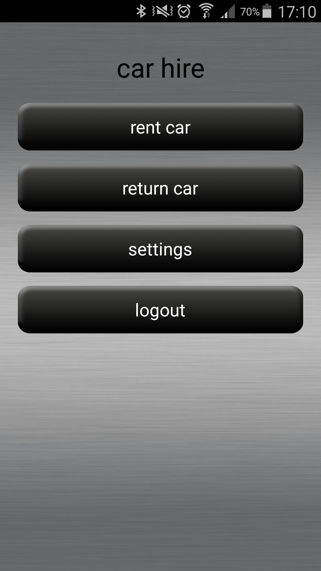 Rental Car Delivery Record car rental processes Android App ginstr